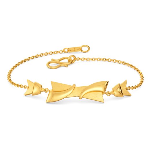 Damsel in Charge Gold Bracelets
