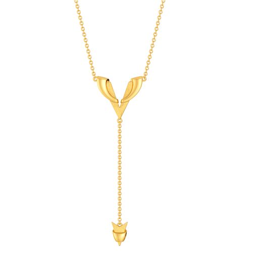 Damsel in Charge Gold Necklaces