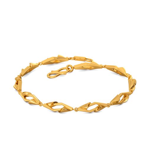 Signature Edge Gold Bracelets