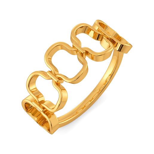 Cosy Knits Gold Rings