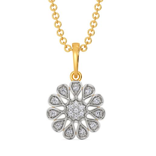 Tuck A Knit Diamond Pendants
