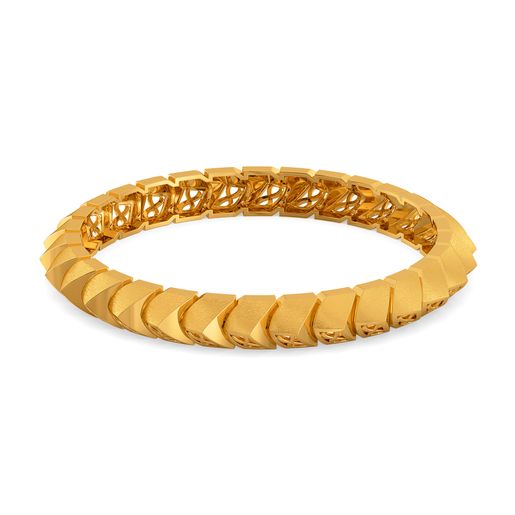 Vintage Splice Gold Bangles