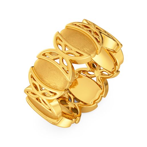 Vintage Poise Gold Rings