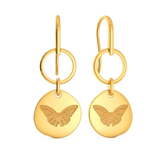 All Things Eco Gold Earrings