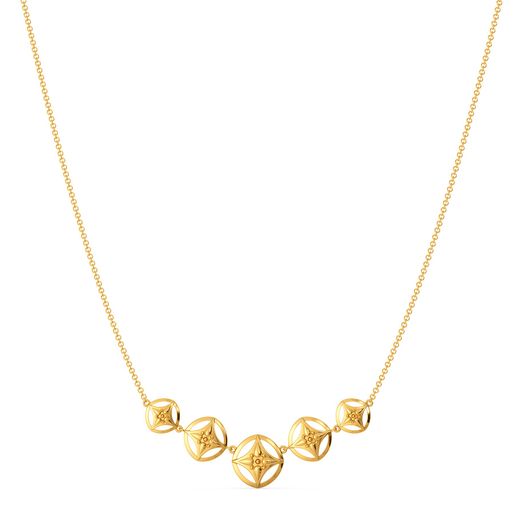 Tunic Tuned Gold Necklaces