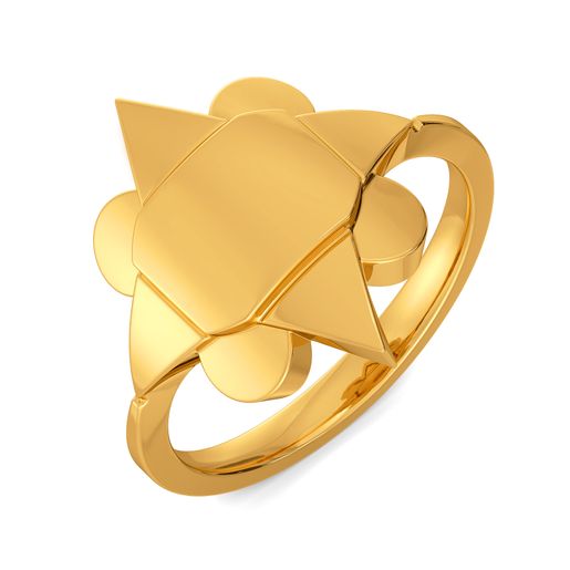 Chic Tunic Gold Rings
