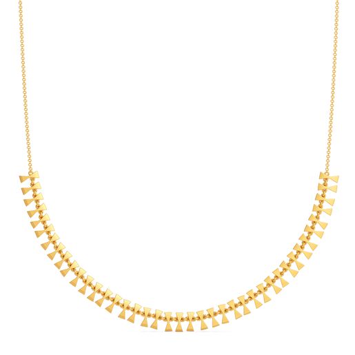 Serene Savour Gold Necklaces