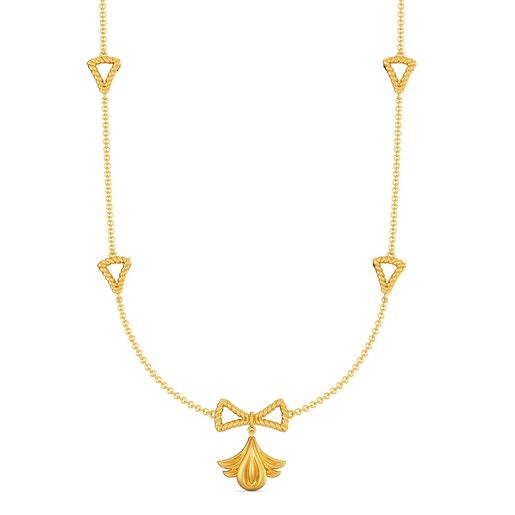 Lily Trilogy Gold Necklaces