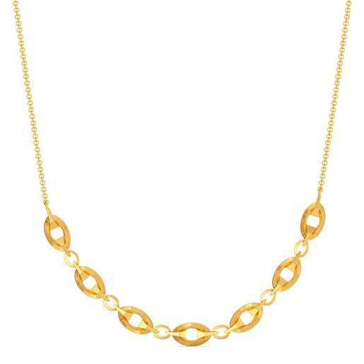 Twisted Tales Gold Necklaces