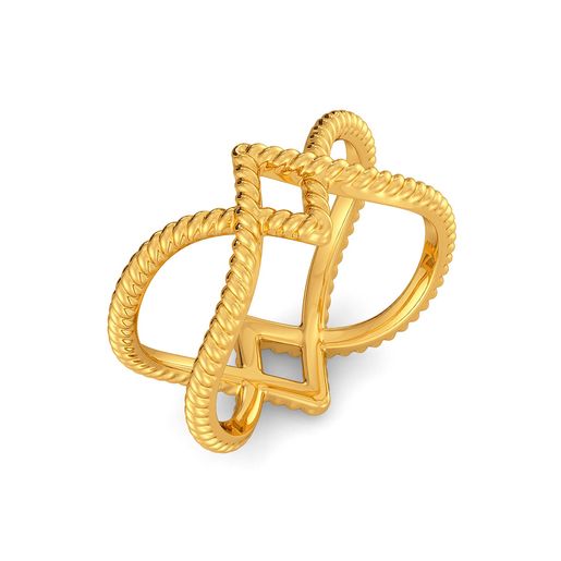 Romanesque Gold Rings