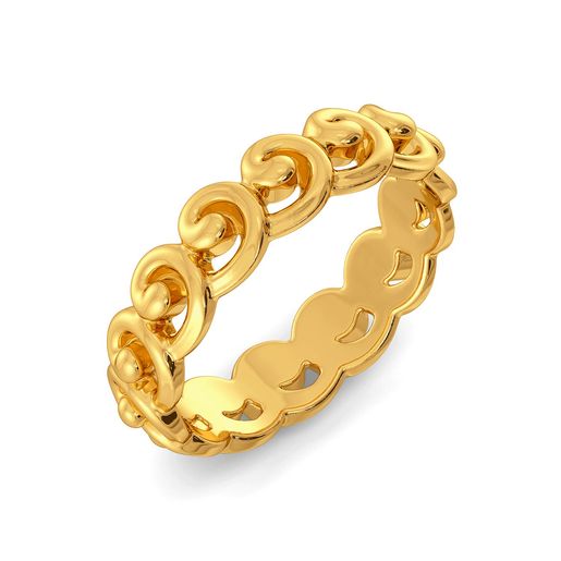 Hooks N Nooks Gold Rings