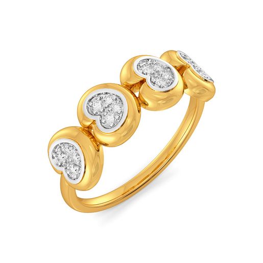 Rose Baroque Diamond Rings