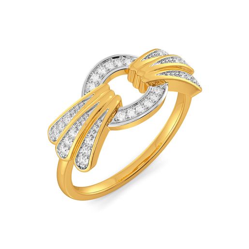 Quintefeuille Diamond Rings