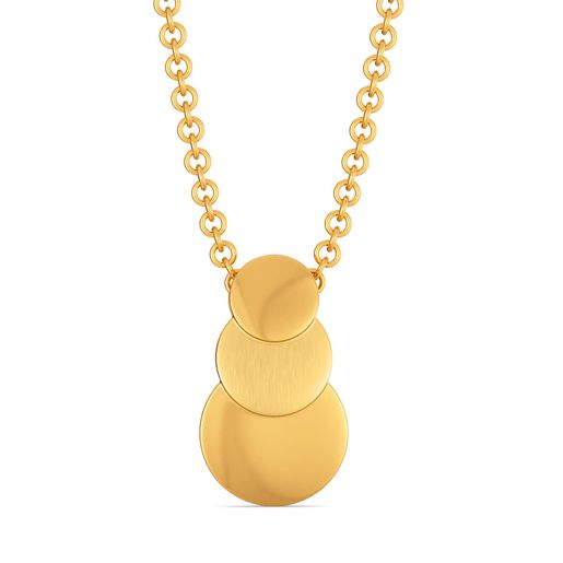 Sequin Meetings Gold Pendants