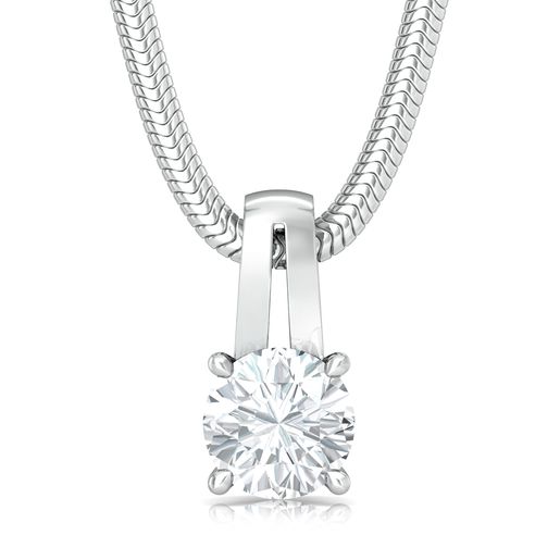 Sassy Solitaire Diamond Pendants