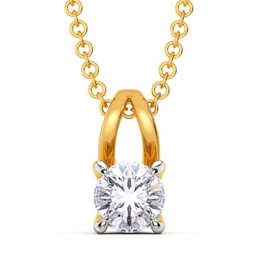 The Poised Path Diamond Pendants