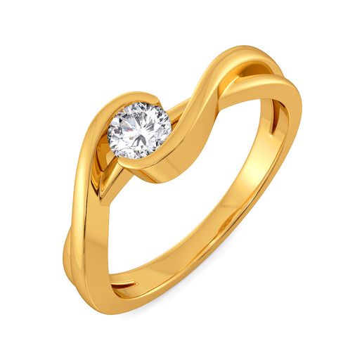 Scoop de Loop Diamond Rings