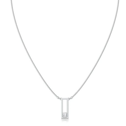 Framed brilliance Diamond Necklaces