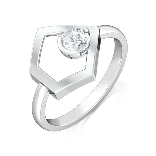 Pointy Penta Diamond Rings