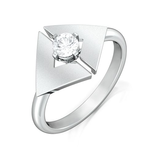 Mirror image Diamond Rings