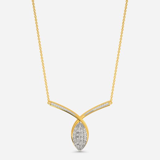Mary Quant Poise Diamond Necklaces