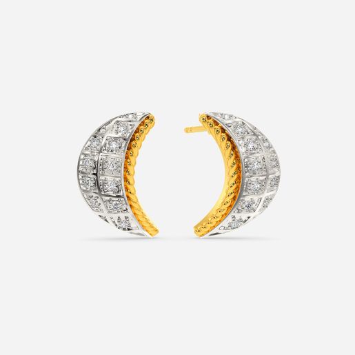 Peace O Sixties Diamond Earrings