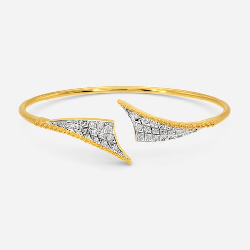 Groovin to Chic Diamond Bangles