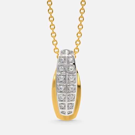 Groovin to Chic Diamond Pendants