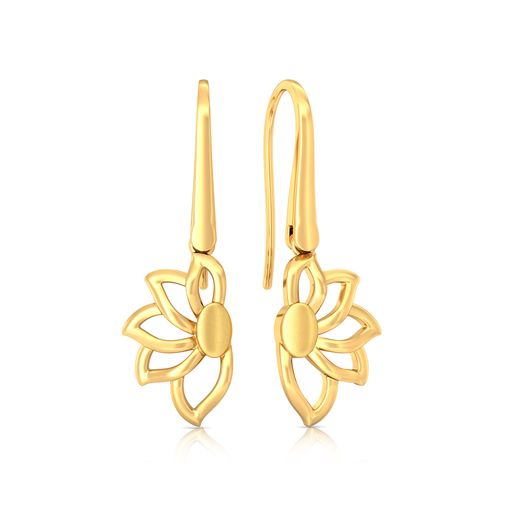 Not So Mellow Yellow Gold Earrings