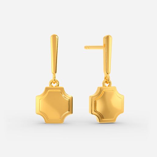 Unending Eco Gold Earrings