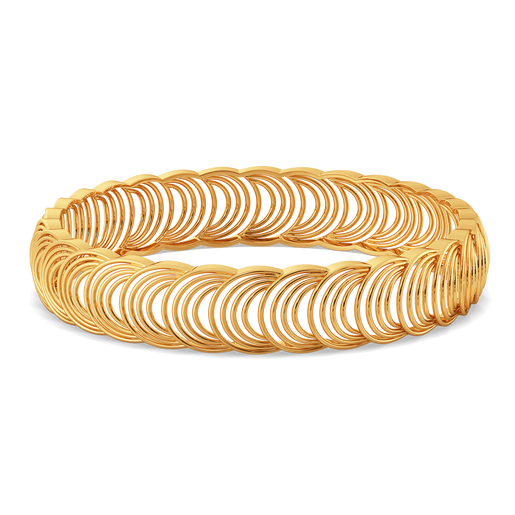 Drape a Shimmer Gold Bangles