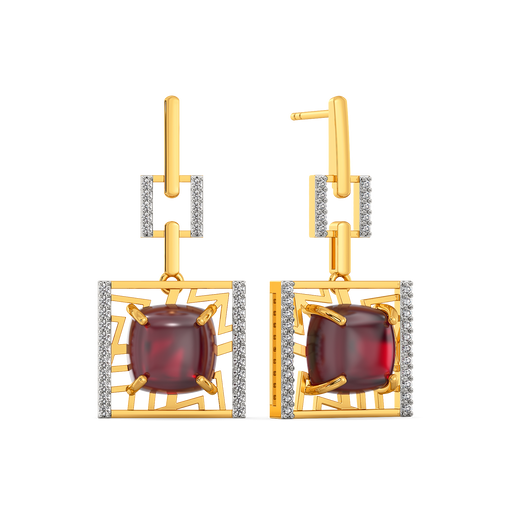 Rose Dawn Diamond Earrings