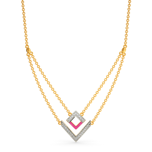 Blush Magic Diamond Necklaces
