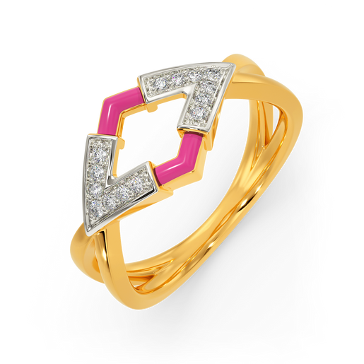 Pink Parade Diamond Rings