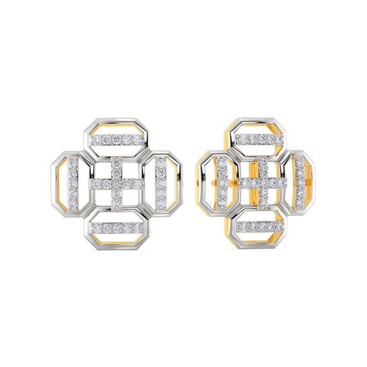 The Carryall Diamond Stud Earring