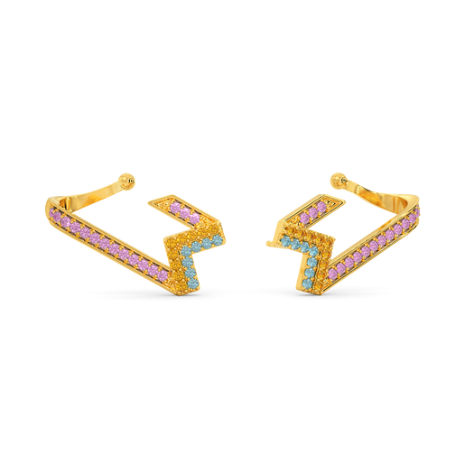 Technicolour Gemstone Earrings