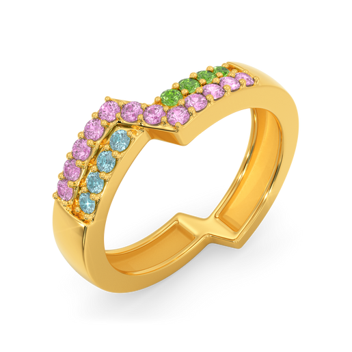 Colour Flash Gemstone Rings