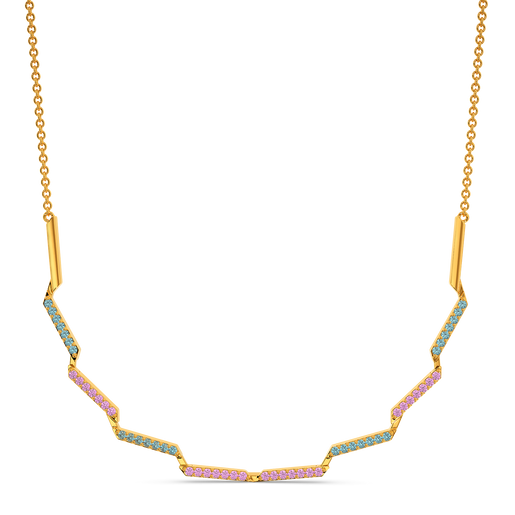 Blink In Hues Gemstone Necklaces