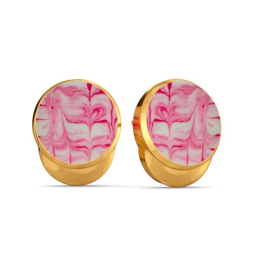 Dream Dyed Gold Earrings