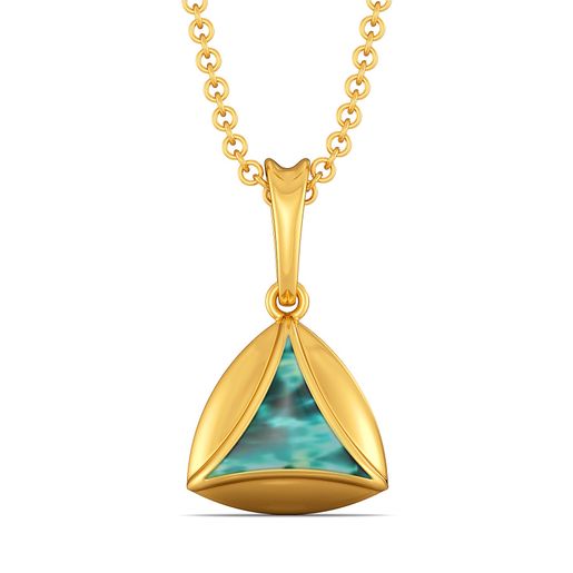 Splash N Tied Gold Pendants