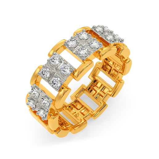 Cheks and Style Diamond Rings For Men