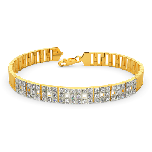 Tartan it Up Diamond Bracelets For Men