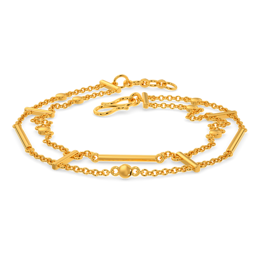 String Rush Gold Bracelets