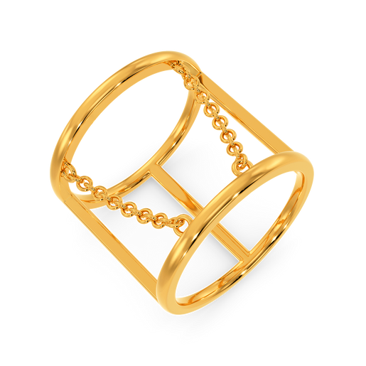 String It Up Gold Rings