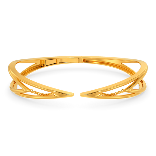 Stringed Love Gold Bangles