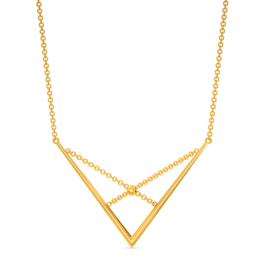 Stringed Love Gold Necklaces