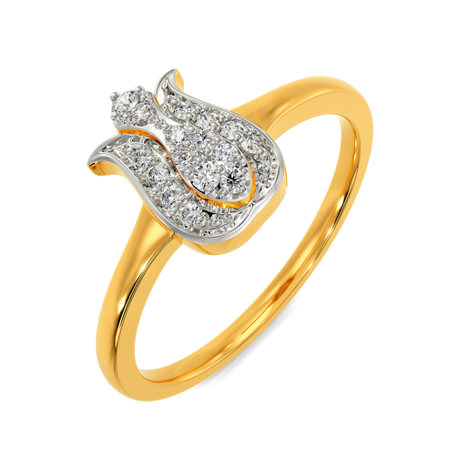Bloom Like A Tulip  Diamond Rings