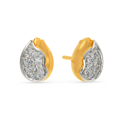 Tiptoe Through Tulips Diamond Earrings