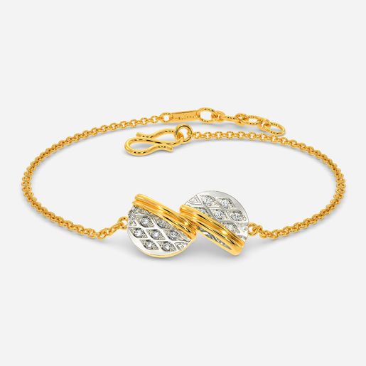 Knitted Together Diamond Bracelets