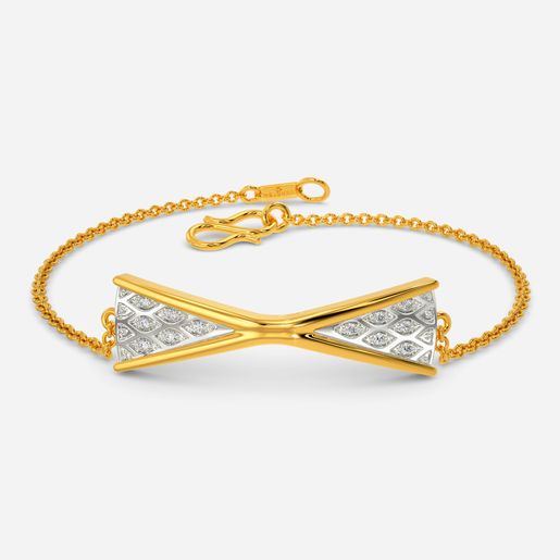 Knit The Hourglass Diamond Bracelets